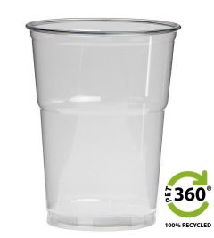 plastic glazen duurzaam 400