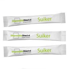 Suikersticks met logo